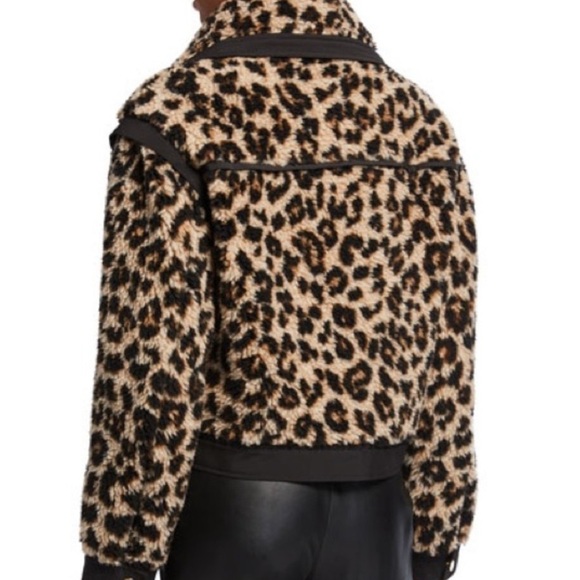 Veronica Beard Anita Teddy Jacket Leopard Print Sz 3XL - Picture 2 of 10